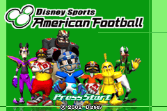 迪斯尼全明星运动系列-橄榄球 Disney Sports - American Football(JP)(Konami)(128Mb)